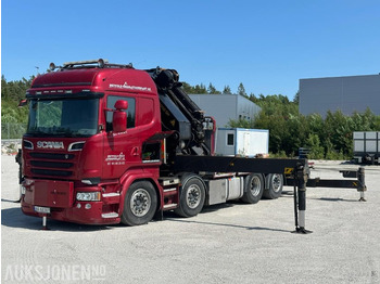 Вантажівка з маніпулятором SCANIA R 580
