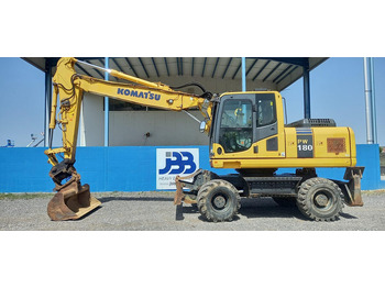 Колісний екскаватор KOMATSU PW180