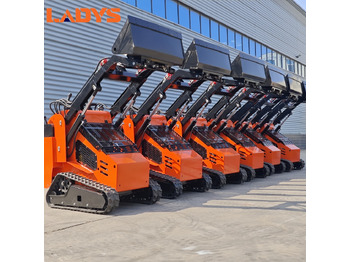 LADYS Free Shipping Mini Skid Steer Loader Compact Track Electric/Diesel Chinese Mini Skid Steer Loader For Sale With Mini Skid Steer Attachments 4 In 1 Bucket в лізинг LADYS Free Shipping Mini Skid Steer Loader Compact Track Electric/Diesel Chinese Mini Skid Steer Loader For Sale With Mini Skid Steer Attachments 4 In 1 Bucket: фото 1