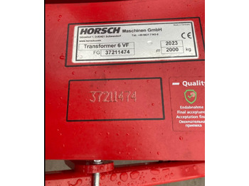 Новий Техніка для обробки ґрунту Horsch TRANSFORMER 6 VF: фото 4 Новий Техніка для обробки ґрунту Horsch TRANSFORMER 6 VF: фото 4