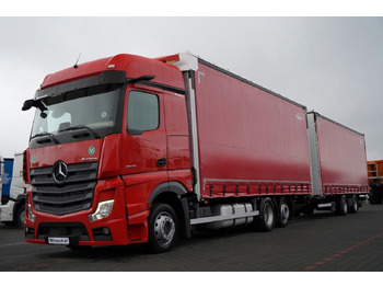Тентована вантажівка MERCEDES-BENZ Actros 2545