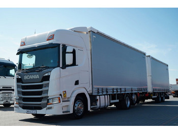 Тентована вантажівка SCANIA R 450