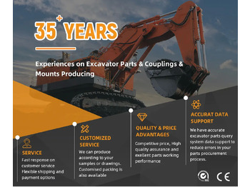 Новий Подушка двигуна YNF Excavator Engine Parts EX200 EX200-2 Engine Rear Rubber Mount HR-5057 4127808: фото 5 Новий Подушка двигуна YNF Excavator Engine Parts EX200 EX200-2 Engine Rear Rubber Mount HR-5057 4127808: фото 5