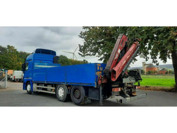 Бортова вантажівка/ Платформа, Вантажівка з маніпулятором Mercedes-Benz 2544 Pritsche mit Kran Hiab XS am Heck: фото 3