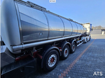 Напівпричіп цистерна 2003  BURG BPO 12-24 ZGZXX food tanker: фото 2