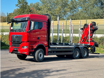 Лісовоз, Вантажівка з маніпулятором MAN TGX 33.510 6X4 BL Euro6e  EPSILON 150 Z: фото 3