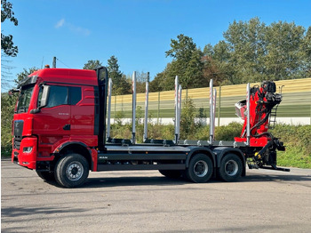 Лісовоз, Вантажівка з маніпулятором MAN TGX 33.510 6X4 BL Euro6e  EPSILON 150 Z: фото 4