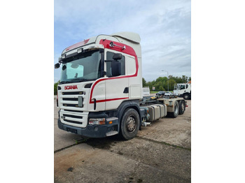 Гаковий мультиліфт вантажівка SCANIA R 420