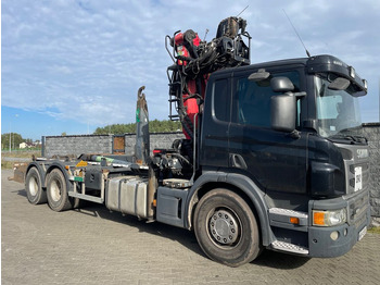 Гаковий мультиліфт вантажівка SCANIA P 400