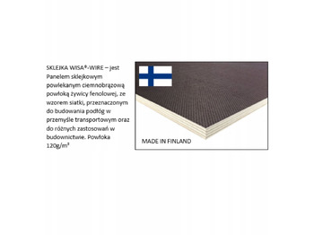 Новий Бортовий причіп/ Платформа Platforma przyczepa 4x2 WARK dmc 2700 + burty / Platform trailer 4x2 WARK GVW 2700 + sides: фото 4