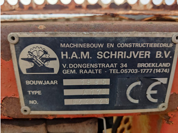 Техніка для тваринництва Schrijver Rehuleikkuri A170, katso video!: фото 3