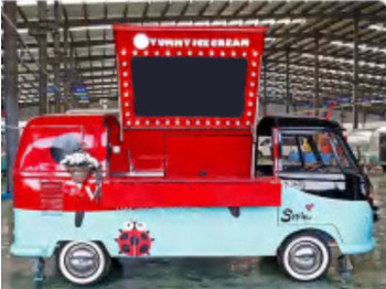 Новий Торговий причіп Deli Star Trailer Retro Minivan Fliptop 4300 Electric  - EU standards: фото 3