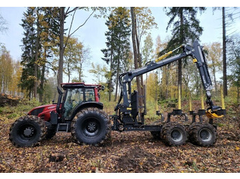 Лісозаготівельна техніка Valtra N123 + Kronos 140 4WDM + Cranab HC8: фото 2
