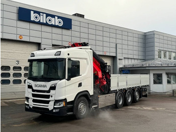 Вантажівка з маніпулятором SCANIA G