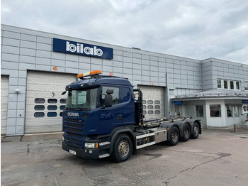 Гаковий мультиліфт вантажівка SCANIA R 490