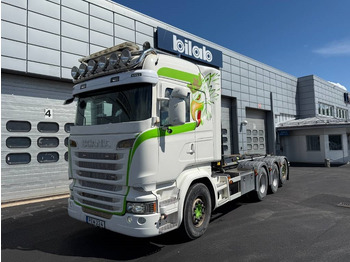 Гаковий мультиліфт вантажівка SCANIA R 520