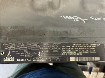 Двигун в категорії Промислове обладнання Deutz TCD 2012 L06 2V  remanufactured short engine: фото 2