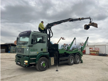 Скіповий навантажувач вантажівка MAN TGA