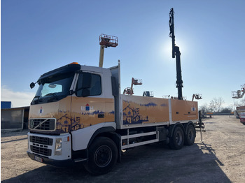 Бортова вантажівка/ Платформа, Вантажівка з маніпулятором Volvo Fh 12 6х6, Кран, Нов внос: фото 2