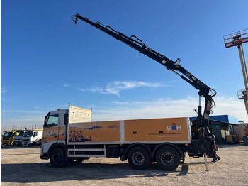 Бортова вантажівка/ Платформа, Вантажівка з маніпулятором Volvo Fh 12 6х6, Кран, Нов внос: фото 3