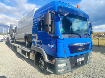 Автовоз вантажівка Для транспортування важкої техніки MAN TGL: фото 4