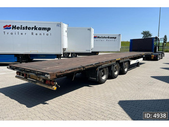 Бортовий напівпричіп/ Платформа Krone SD Mega / Drum brakes: фото 3