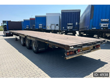 Бортовий напівпричіп/ Платформа Krone SD Mega / Drum brakes: фото 2