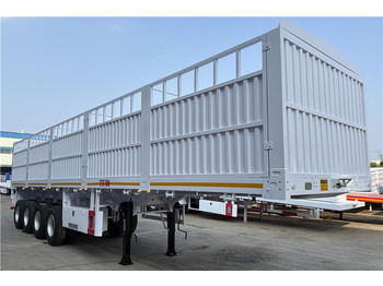 Новий Для перевезення худоби напівпричіп Для транспортування тварин TITAN 4 Axle 80 Ton Fence Cargo Truck Trailer for Sale in Nigeria: фото 2