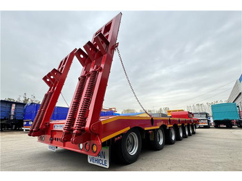 Новий Низькорамна платформа напівпричіп TITAN 7 Axle 120 Ton Lowbed Trailer for Sale In Saudi Arabia: фото 2 Новий Низькорамна платформа напівпричіп TITAN 7 Axle 120 Ton Lowbed Trailer for Sale In Saudi Arabia: фото 2