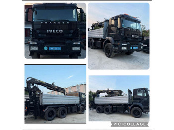 Вантажівка з маніпулятором IVECO Trakker