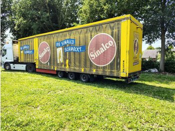 Низькорамна платформа напівпричіп