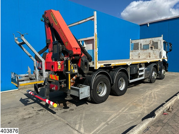 Бортова вантажівка/ Платформа, Вантажівка з маніпулятором Iveco Stralis 360 8x4, EURO 6, Palfinger, Remote, Steel suspenion: фото 2