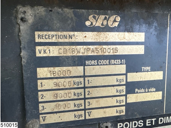 Контейнеровоз/ Змінний кузов причіп Samro Middenas BDF: фото 5