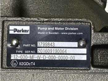 Новий Гідравліка в категорії Будівельна техніка Parker F12-030-MF-IV-D-Drive motor/Fahrmotor/Rijmotor: фото 5