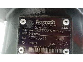 Гідравліка Rexroth A6VM107HA1R1/63W -JCB 409BZX-Drive motor/Fahrmotor: фото 4