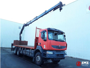 Бортова вантажівка/ Платформа RENAULT Kerax 430