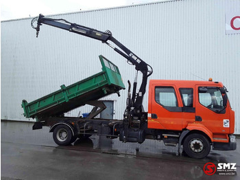 Самоскид вантажівка, Вантажівка з маніпулятором Renault Midlum 210 Hiab 102 manual pump: фото 4