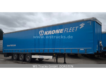 Тентований напівпричіп Krone SD 27 Planauflieger mit Edscha | ABS, EBS, XL: фото 4 Тентований напівпричіп Krone SD 27 Planauflieger mit Edscha | ABS, EBS, XL: фото 4