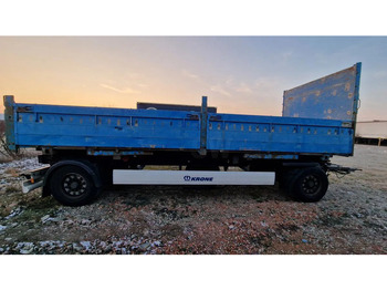 Новий Бортовий причіп/ Платформа Krone 6 x Jumbo Lafette m. Pritsche+Bordwände 1.18m Höh 6 x Jumbo Lafette m. Pritsche+Bordwände 1.18m Höhe!: фото 2