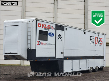 Закритий кузов напівпричіп