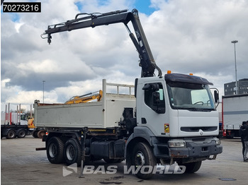 Самоскид вантажівка, Вантажівка з маніпулятором Renault Kerax 360 6X4 Hiab 144 B-2 Hiduo Kran Manual Big-Axle Steelsuspension Euro 3: фото 3