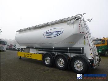 Напівпричіп цистерна Feldbinder Powder tank alu alu 49 m3 / 1 comp: фото 4