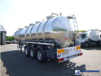 Напівпричіп цистерна Magyar Chemical tank inox 40.5 m3 / 3 comp: фото 3