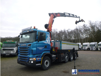 Вантажівка з маніпулятором SCANIA R 500