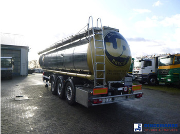 Напівпричіп цистерна Van Hool Chemical tank inox 30 m3 / 1 comp ADR 12/03/2024: фото 4