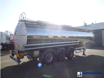 Напівпричіп цистерна Van Hool Chemical tank inox 30 m3 / 3 comp: фото 4
