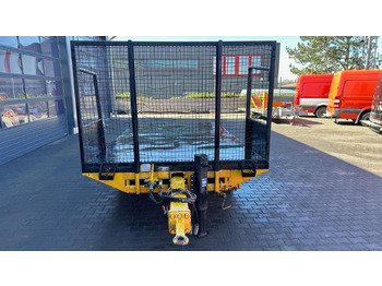 Бортовий причіп/ Платформа Blomenröhr 2-Achs Plattform SDAH 8,5T: фото 4