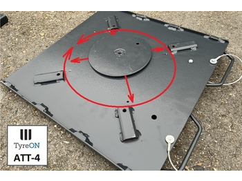Обладнання для гаражів/ Майстерень ATT5 alignment turn plates - height 5 cm: фото 4 Обладнання для гаражів/ Майстерень ATT5 alignment turn plates - height 5 cm: фото 4