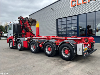 Гаковий мультиліфт вантажівка, Вантажівка з маніпулятором MAN TGS 41.440 10x4 Euro 6 Palfinger 17 Tonmeter Z-kraan: фото 2 Гаковий мультиліфт вантажівка, Вантажівка з маніпулятором MAN TGS 41.440 10x4 Euro 6 Palfinger 17 Tonmeter Z-kraan: фото 2