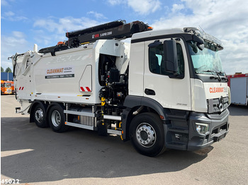Сміттєвози Mercedes-Benz Actros 2536 Zoeller Hiab 23 Tonmeter laadkraan: фото 3